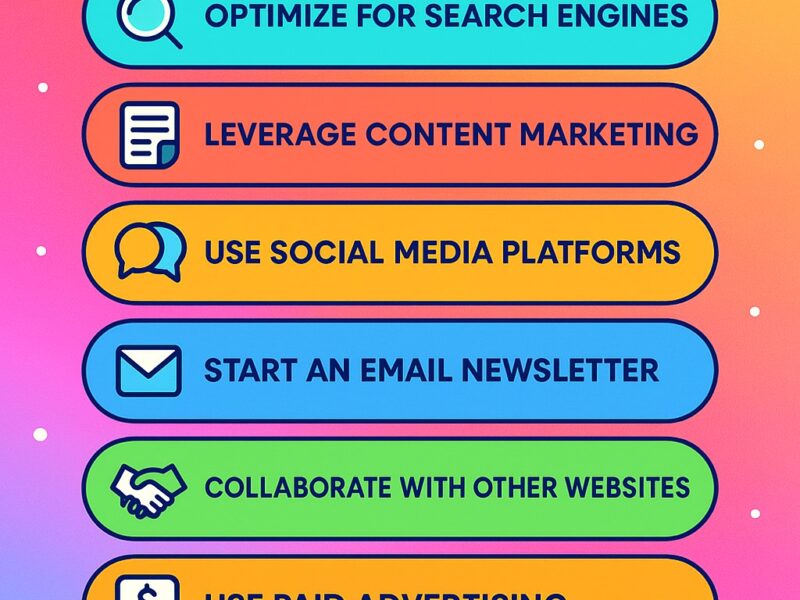 Website Traffic Generation Methods