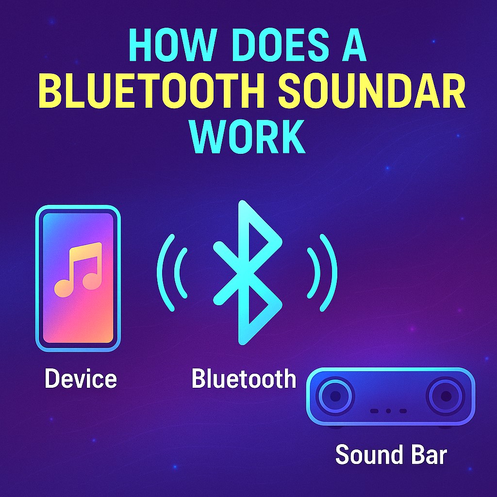 How Does A Bluetooth Sound Bar Work ?