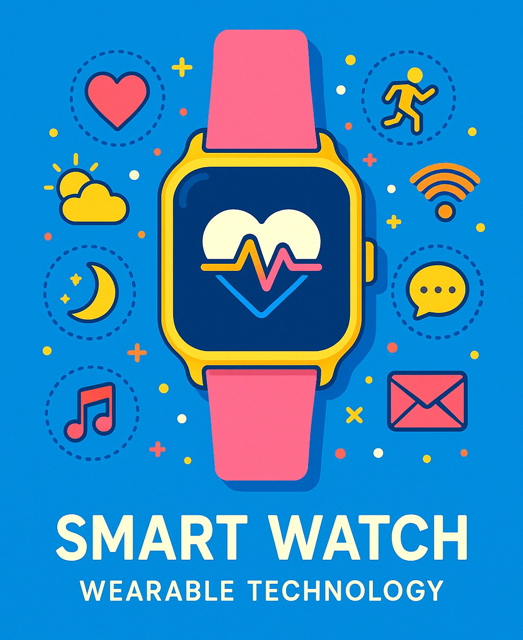 Smart Watch Wearable Technology