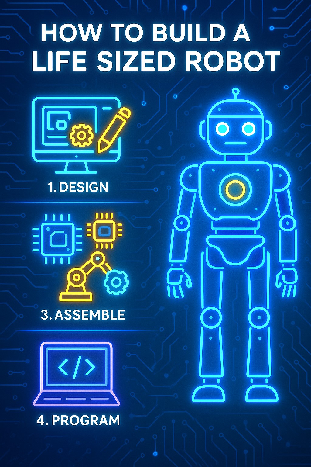 How To Build A Life Sized Robot