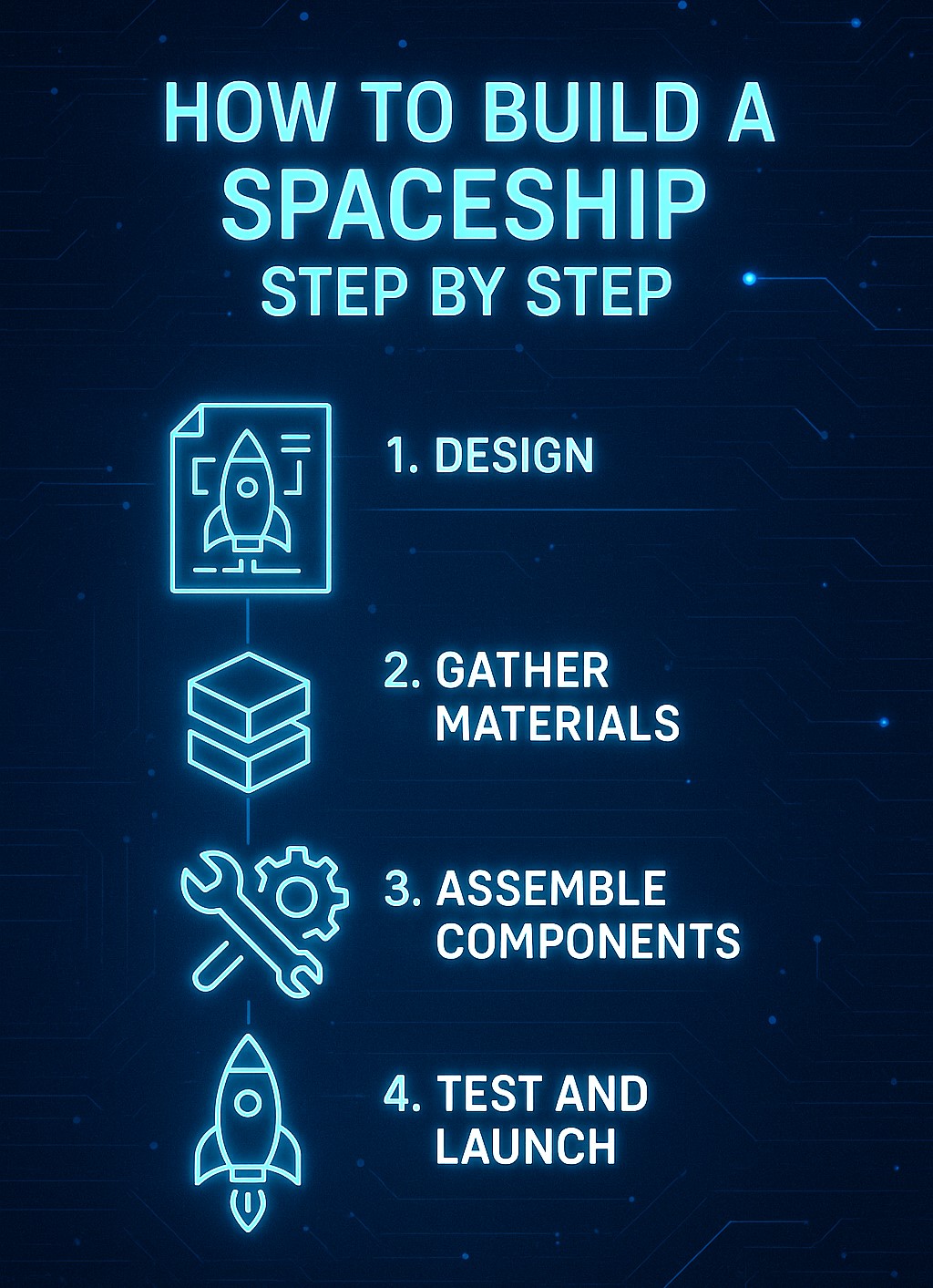 How To Build A Spaceship Step By Step