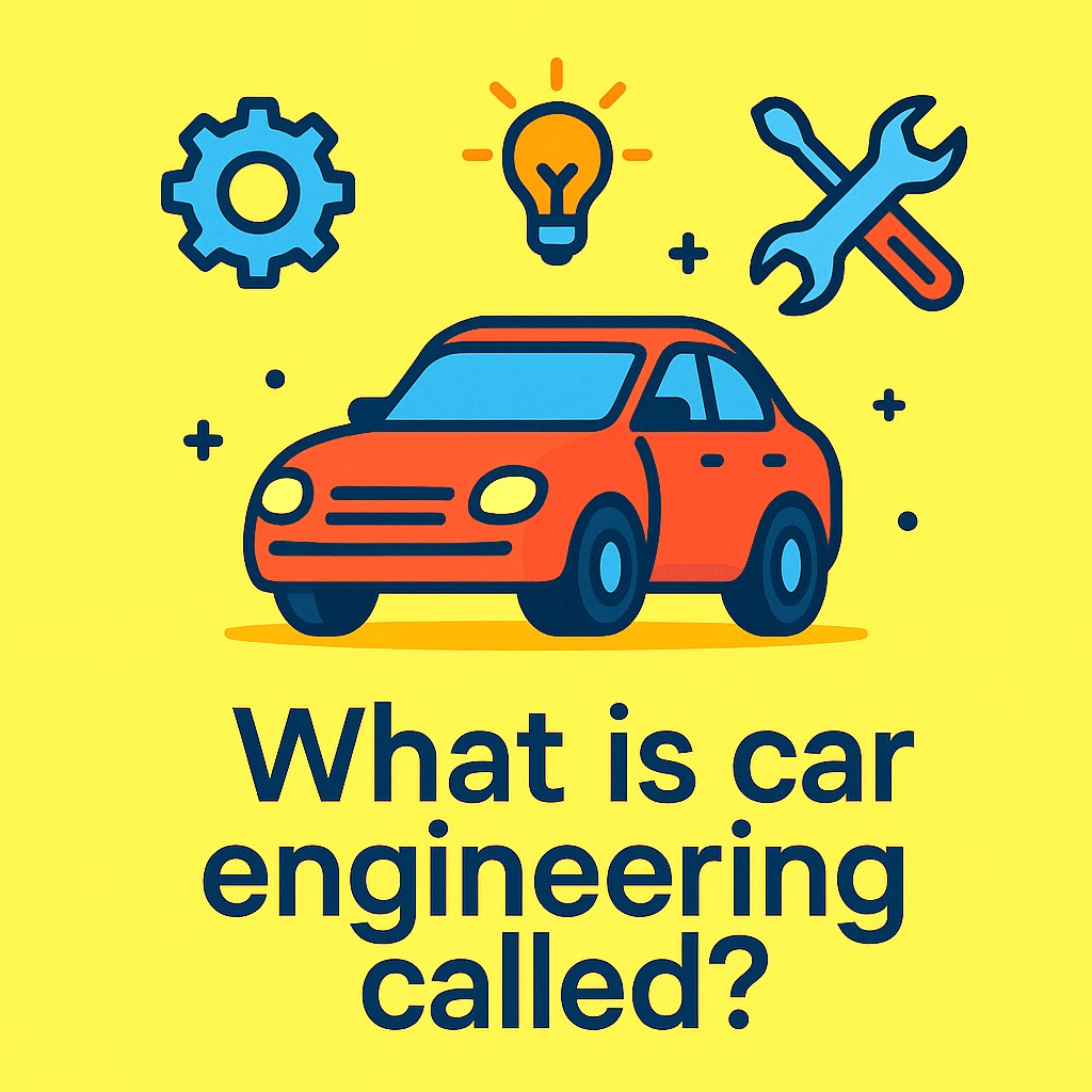 What Is Car Engineering Called